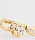Sophie Bille Brahe Tournesol single left earring, imported from the UK