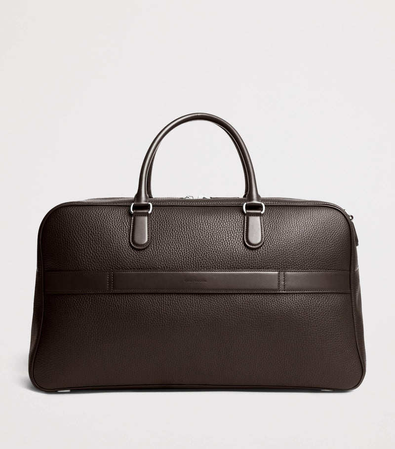 Carl Friedrik Granville leather duffle bag - British product