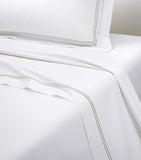 Yves Delorme Organic Cotton Duo Pierre Super King Flat Sheet 270cm x 295cm (British brand)