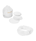 Graccioza Egoist make-up remover cloths and hairband set (British brand)