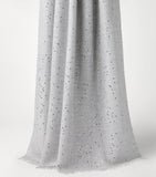 Brunello Cucinelli cashmere silk diamond yarn sequin scarf, imported from the UK