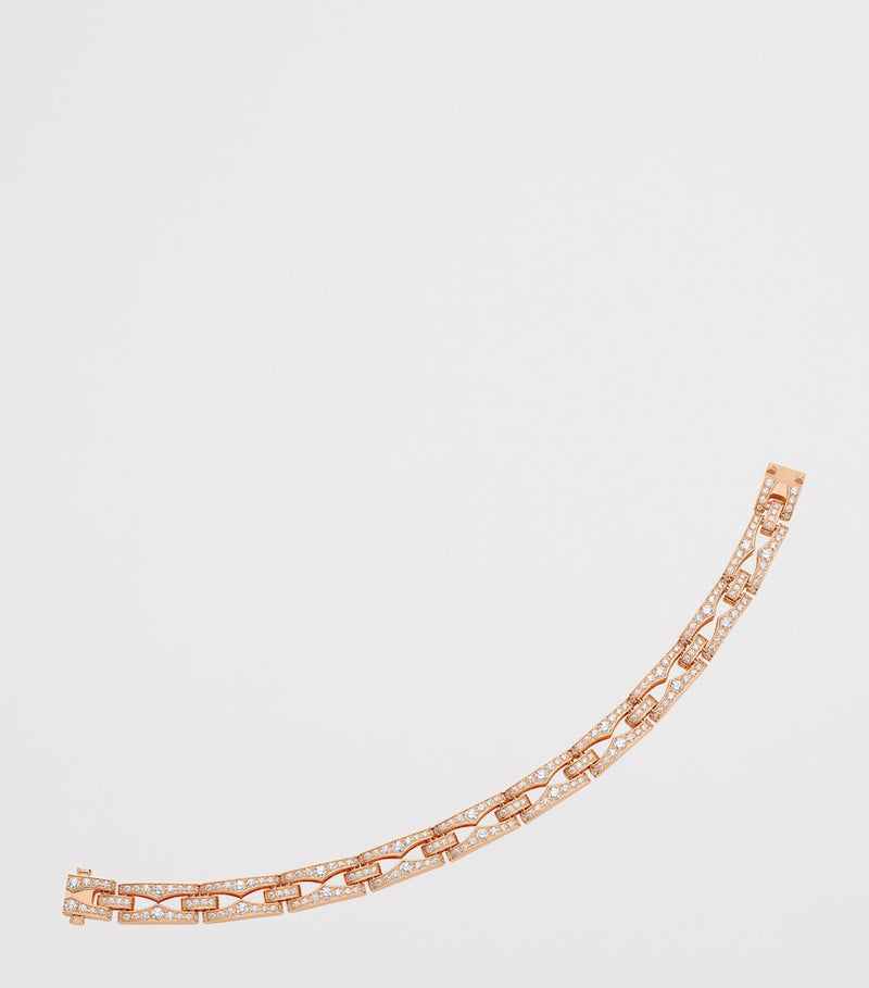 Bvlgari B.zero1 Rock rose gold diamond bracelet, UK version