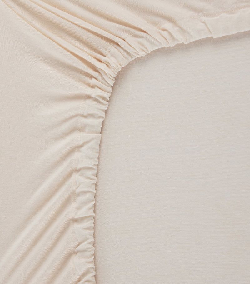 SHLEEP Merino Jersey fitted sheet 180cm x 200cm (British brand)