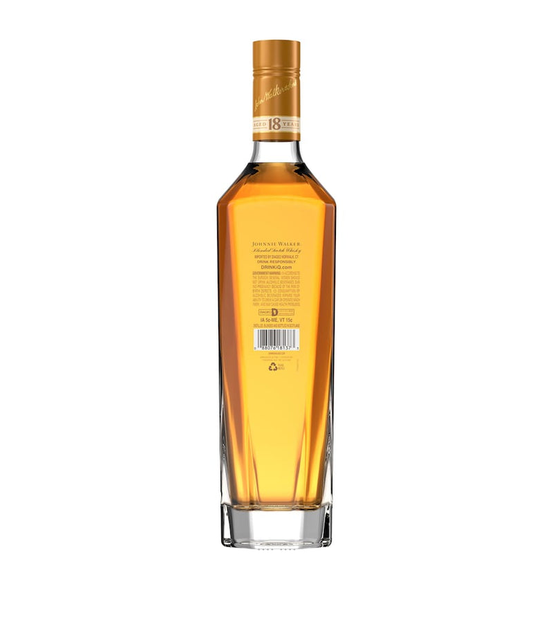 Johnnie Walker 18-year-old blended whisky 70cl, UK version