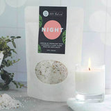 Paper Plane Night Lavender Bath Salts 400g, imported from the UK