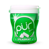 Spearmint sugar-free gum 4x70g shaker cups (British brand)