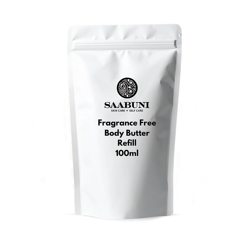 Fragrance free body butter refill - British product
