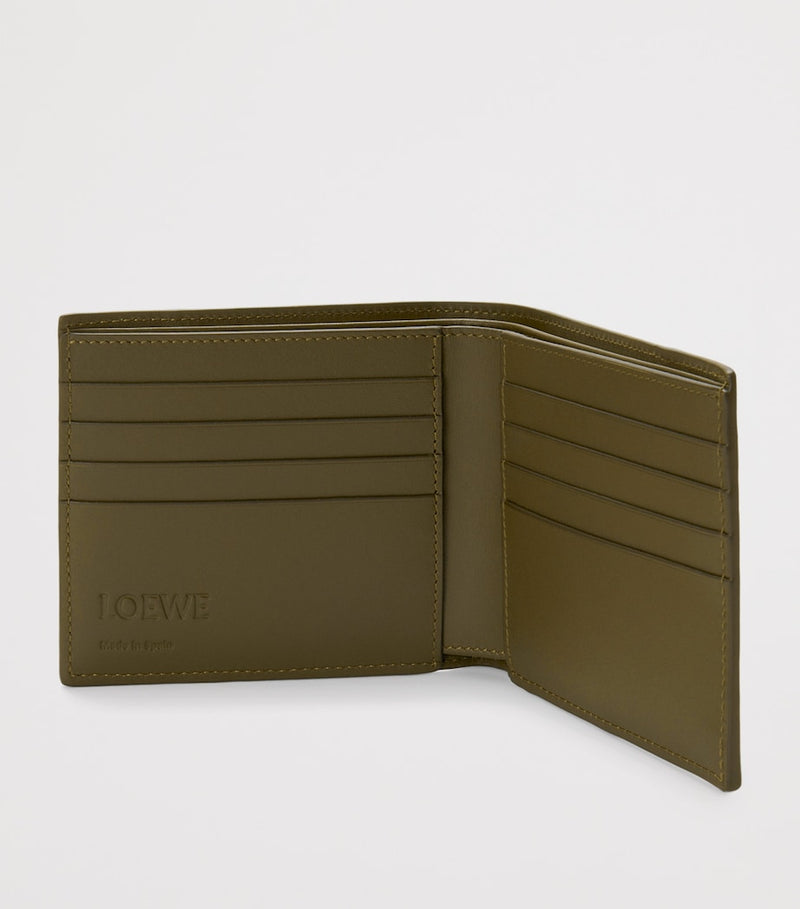 LOEWE Leather Puzzle Edge Bifold Wallet, imported from the UK