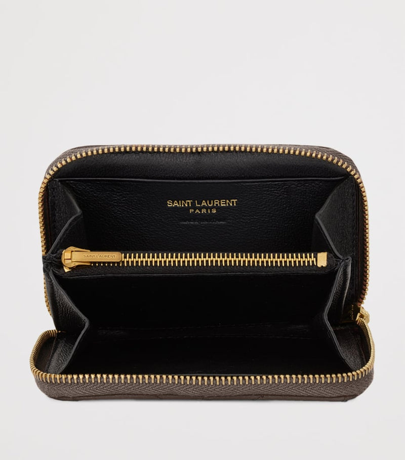 Saint Laurent Cassandre Matelassé leather wallet, UK version