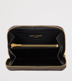 Saint Laurent Cassandre Matelassé leather wallet, UK version