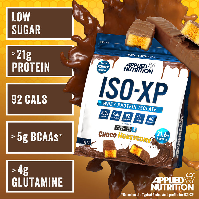 Applied Nutrition whey protein isolate Choco Honeycomb 1kg (British brand)