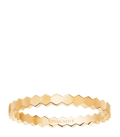 Harrods Chaumet Yellow Gold Bee de Chaumet Ring- Buy online at McGrocer