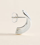 LIÉ STUDIO sterling silver Magda earrings - British product