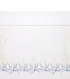 Yves Delorme Couture Nautilus Super King duvet cover, imported from the UK