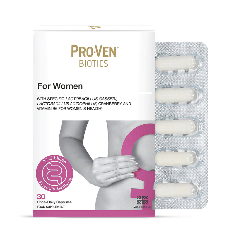 Pro-ven Biotics Lactobacillus Cranberry 30 Capsules, imported from the UK