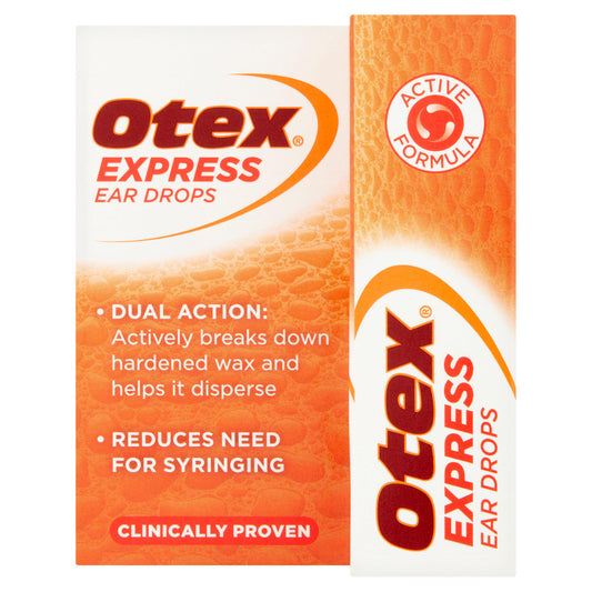 Otex Express Ear Drops 10ml GOODS Sainsburys   