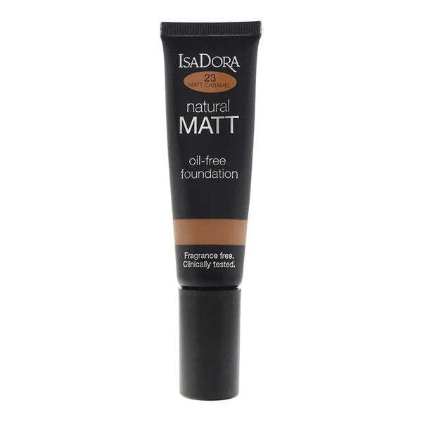 IsaDora natural matt foundation 23 Caramel 35ml, UK version