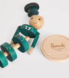 Harrods Stackable Green Man handmade wooden toy, imported from the UK