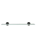 CROYDEX Epsom Black glass shelf 63.5cm wide - British product