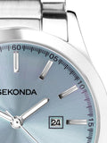 Sekonda Blue Pop Dial watch 34mm (British brand)