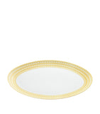 Christofle porcelain Malmaison Riviera oval platter 38cm (British brand)