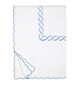 Harrods King Duvet Cover in Egyptian Cotton with Braid Embroidery, 230cm x 220cm- Buy online at McGrocer