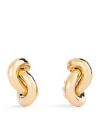Engelbert small yellow gold knot earrings, UK version