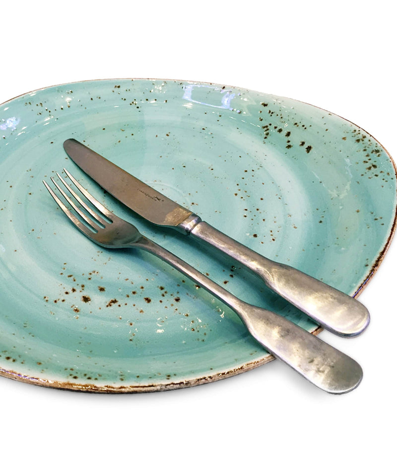 Charingworth Fiddle Vintage stainless steel 24-piece cutlery set - British product