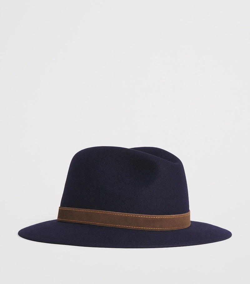 Borsalino felt hat Country Alessandria medium brim, imported from the UK