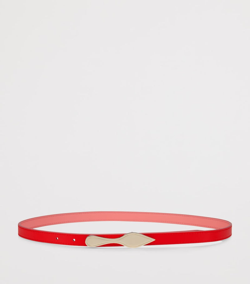 Christian Louboutin Bettina reversible belt calfskin, UK version