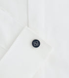 Dunhill sterling silver navy lacquer cufflinks, UK version