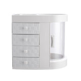 Superdrug Livingandhome Acrylic Makeup Cosmetic Organizer 4 Drawers White- Buy online at McGrocer