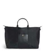 Harrods Nylon Overnight Tote Bag with Leather Trim and Detachable Strap- Buy online at McGrocer