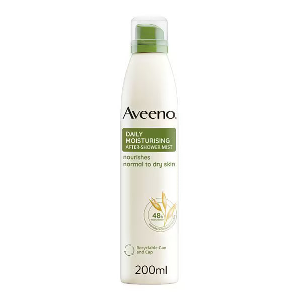Aveeno Daily Moisturising After Shower Mist 200ml, UK version