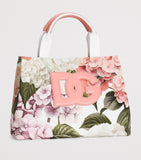Dolce&Gabbana kids canvas tote bag hydrangea print, imported from the UK