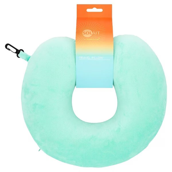 Solait Memory Foam Travel Neck Pillow (British brand)
