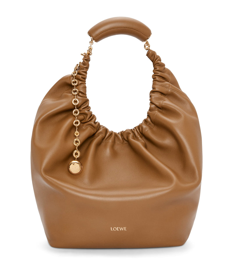 LOEWE Squeeze top-handle nappa lambskin bag - British product