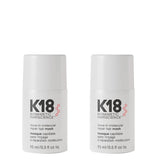 K18 leave-in molecular repair mask 15ml Duo (British brand)