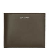 Harrods Saint Laurent Leather Bifold Wallet- Buy online at McGrocer
