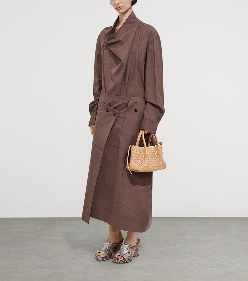 Bottega Veneta small Intrecciato Pinacoteca tote bag, imported from the UK