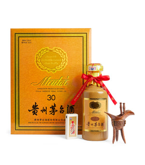Kweichow Moutai 30-Year-Old Baijiu Chinese Grain Liquor 50cl
