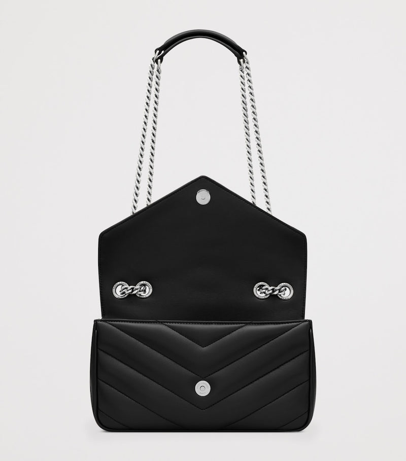 Saint Laurent small Matelassé Loulou shoulder bag - British product