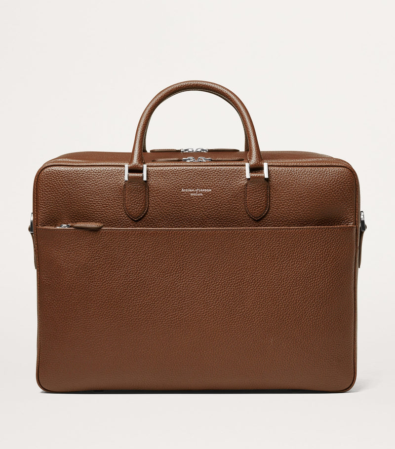 Aspinal Of London leather 48 Hour Mount Street travel bag - British product
