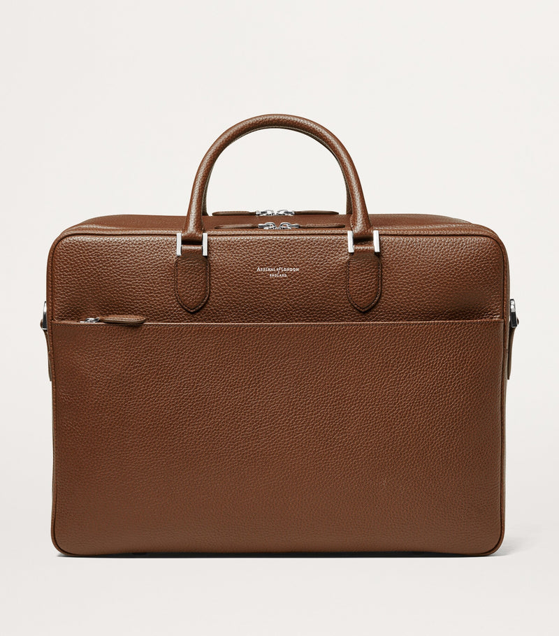 Aspinal Of London leather 48 Hour Mount Street travel bag - British product