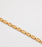 Suzanne Kalan yellow gold chain bracelet 17cm - British product