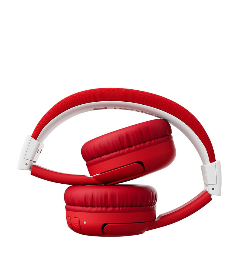 Tonies children's Bluetooth headphones with safe volume limit and LED lights (British brand)
