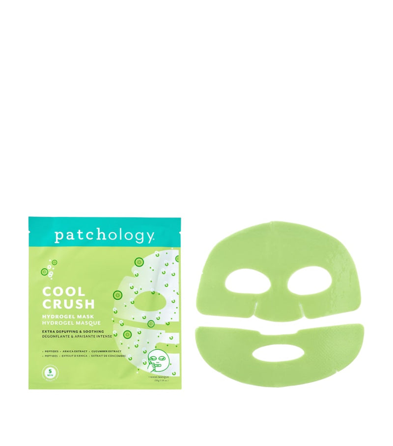Patchology Cool Crush hydrogel face mask 44g, imported from the UK