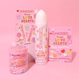 Sunkissed Love Hearts self care gift set bundle - British product