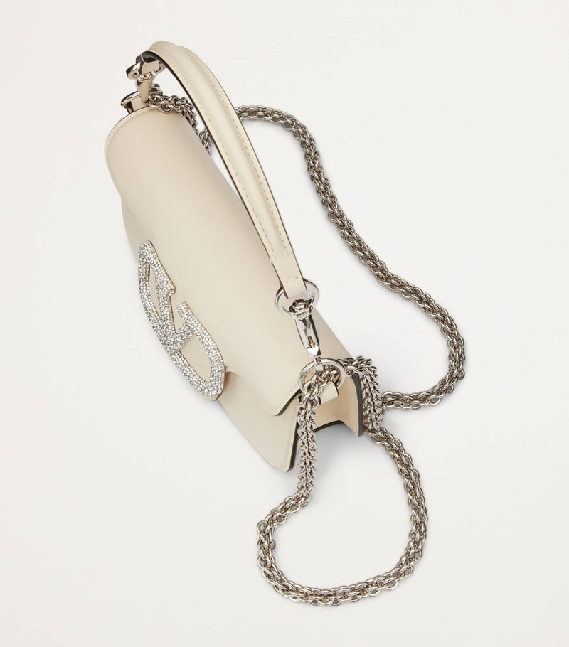 Valentino Garavani Locò leather shoulder bag, UK version