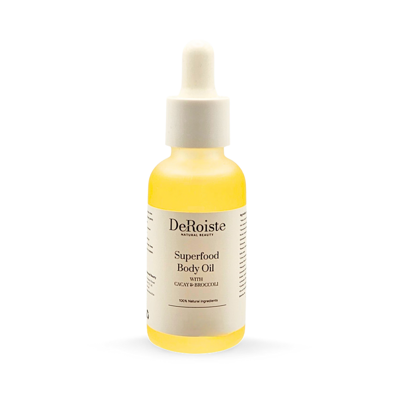 Superfood Body Oil organic rosehip pomegranate (British brand)